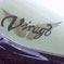Virago Tank · Logo und Zierlinien